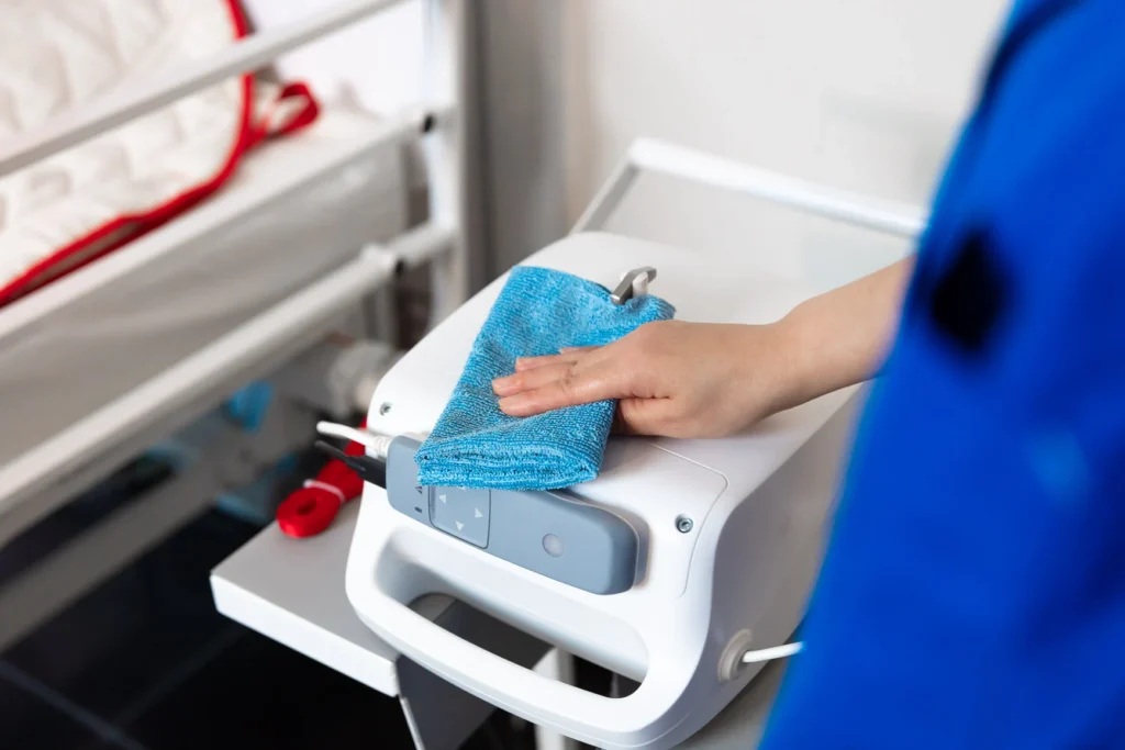 Schoonmaak zorg contactpunt