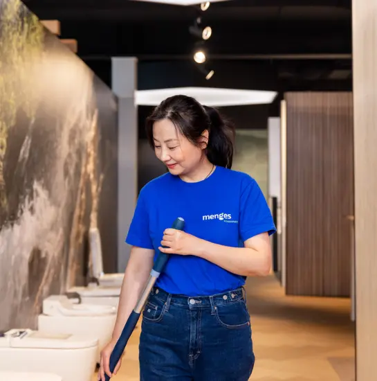 Schoonmaker Menges schoonmaak