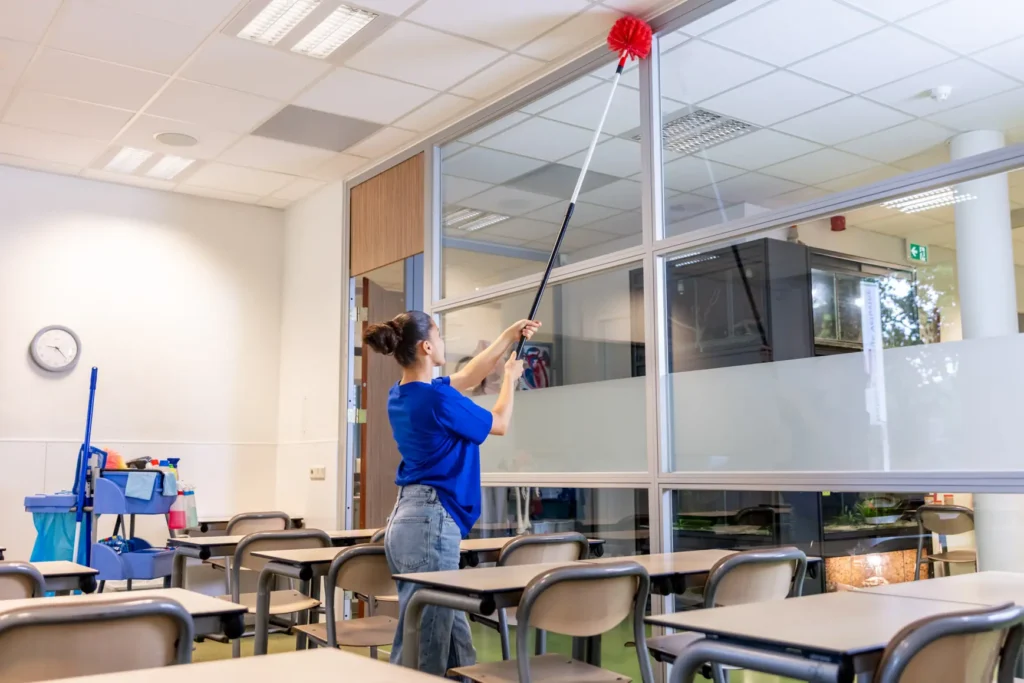 Schoonmaak Kinderopvang Klaslokaal